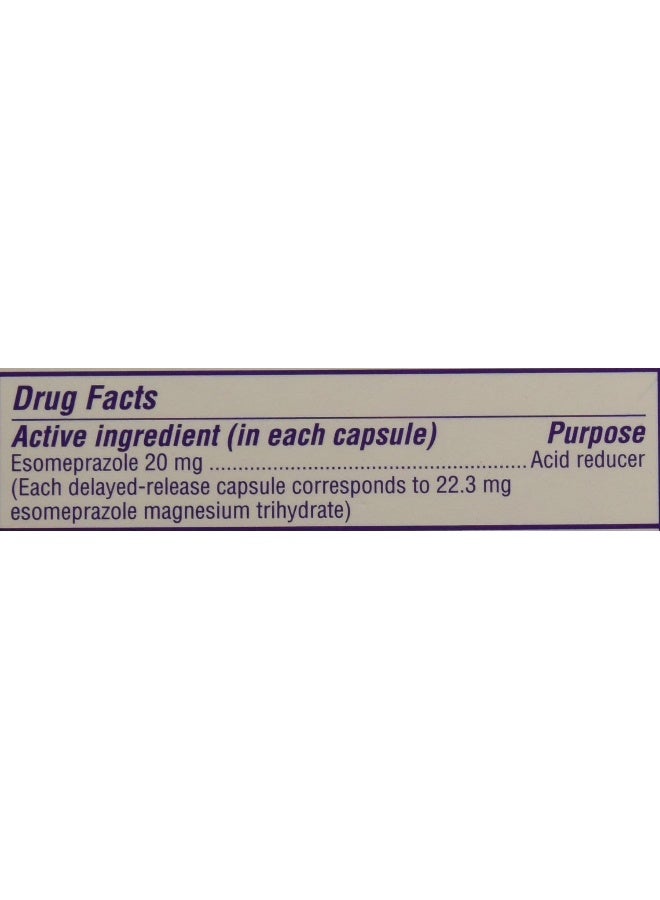 Nexium 24 Hr Acid Reducer 20 Mg 42 Capsules In 3 Pack, 42Count - Image 5